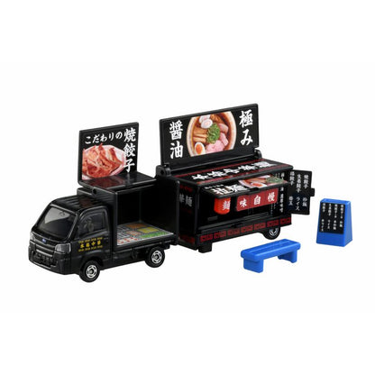 Tomica (Long Type) No.142 Subaru Samber Kitchen Trailer
