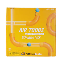 Air Toobz Expansion Pack toy set in yellow retail box with orange tube layout