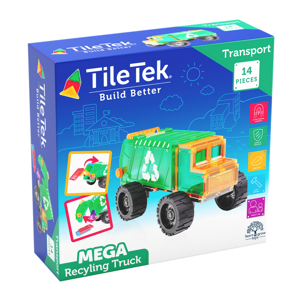 Tile Tek 14 Piece Mega Recycling Truck