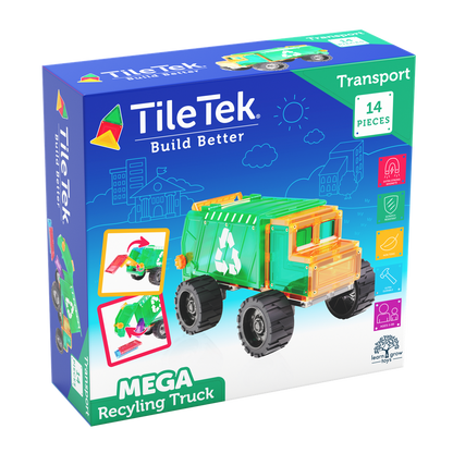 Tile Tek 14 Piece Mega Recycling Truck