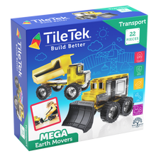 Tile Tek 22 Piece Mega Earth Movers