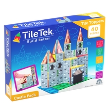 Tile Tek 40 Piece Tile Topper - Castle Pack