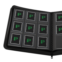 Palms Off Gaming Collector's Series Top Loader Zip Binder - 9 Pocket Black