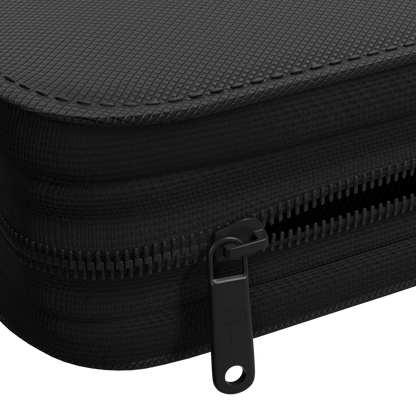 Palms Off Gaming Collector's Series Top Loader Zip Binder - 9 Pocket Black