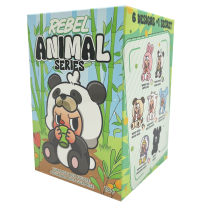 Pop Cuppo Rebel Bear Animal Series