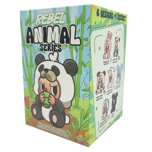 Pop Cuppo Rebel Bear Animal Series