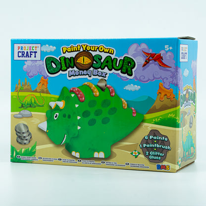 Project Craft Paint Your Own Dinosaur Money Box