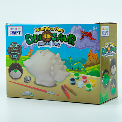 Project Craft Paint Your Own Dinosaur Money Box