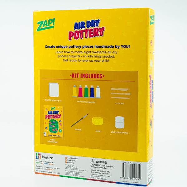 Zap! Air Dry Pottery Kit