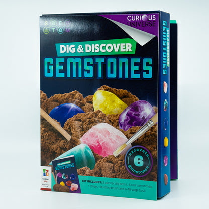 Curious Universe Dig & Discover Gemstones Kit