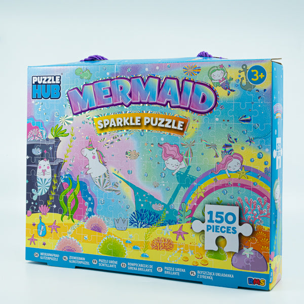 Puzzle Hub Mermaid Sparkle Puzzle, 150pcs