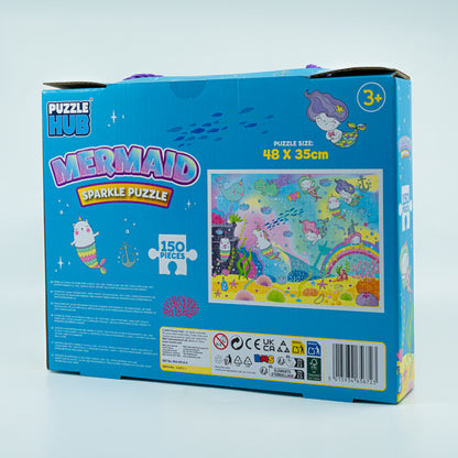 Puzzle Hub Mermaid Sparkle Puzzle, 150pcs