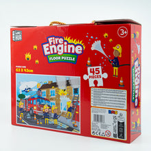 Games Hub Fire Engine Floor Puzzle, 45pcs