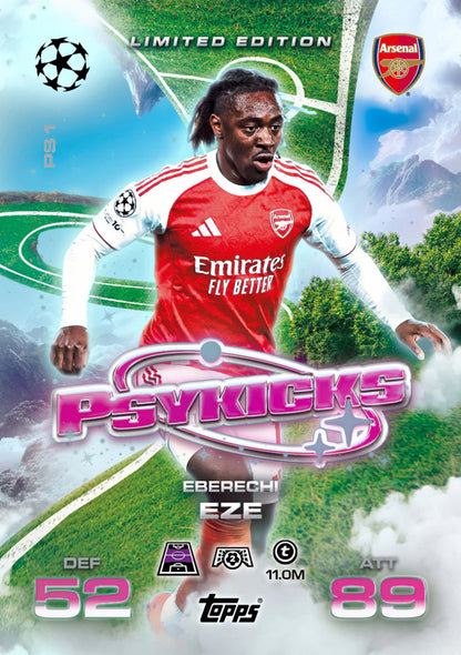 Topps UCC Match Attax EXTRA Champions League 2025/2026 Edition Mega Tin Psykicks