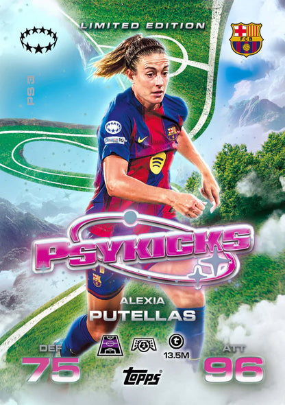 Topps UCC Match Attax EXTRA Champions League 2025/2026 Edition Mega Tin Psykicks