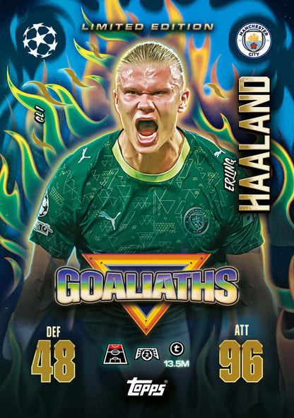 Topps UCC Match Attax EXTRA Champions League 2025/2026 Edition Mega Tin Goaliaths