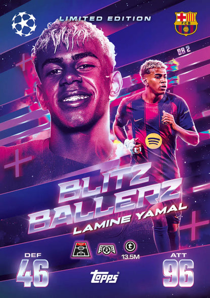 Topps UCC Match Attax EXTRA Champions League 2025/2026 Edition Mega Tin