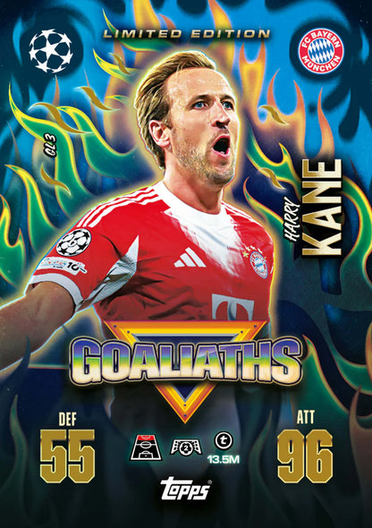 Topps UCC Match Attax EXTRA Champions League 2025/2026 Edition Mega Tin Goaliaths