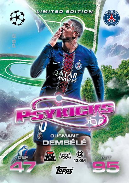 Topps UCC Match Attax EXTRA Champions League 2025/2026 Edition Mega Tin Psykicks