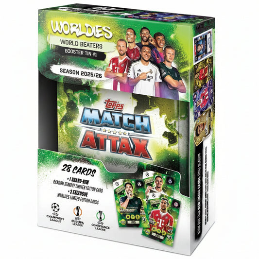 Topps UEFA Ma Champions League 2025/2026 Edition Worldies Mini Tin World Beaters