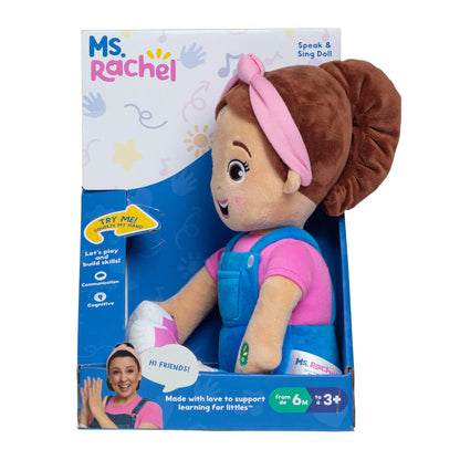 Ms. Rachel Animated Speak & Sing Doll