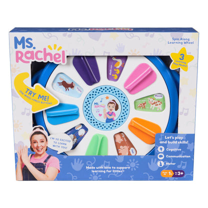 Ms Rachel Spin And Sing Learning Wheel