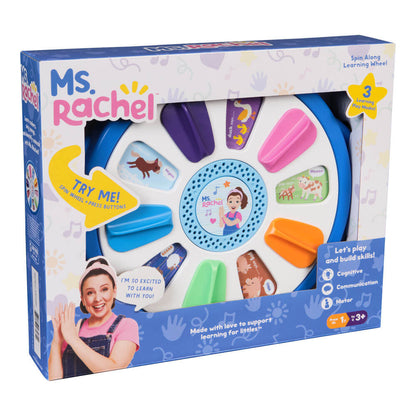 Ms Rachel Spin And Sing Learning Wheel