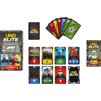 UNO Elite Formula 1 2025 Core Edition Booster Set