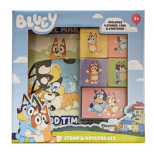 Bluey Stamp & Notepad Set
