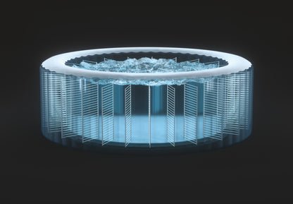 Intex PureSpa Bubble Massage 6 Person Spa 28428