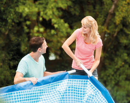 Intex Rectangular Frame Pool 4.5m X 2.2m X 0.84m with Filter/Pump 28274