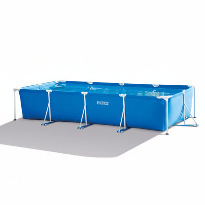 Intex Rectangular Frame Pool 4.5m X 2.2m X 0.84m with Filter/Pump 28274