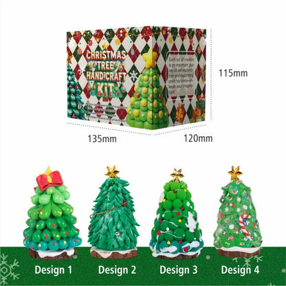 DIY Christmas Tree Clay Kit Make Your Own Christmas Tree Ornament Kit Kids Gift