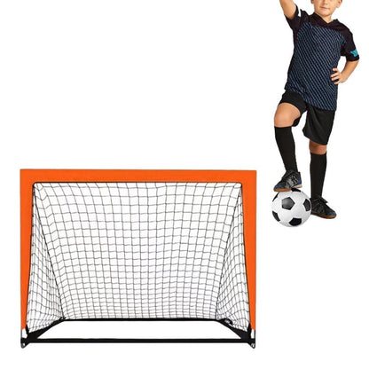 Portable Soccer Goal Net Quick Set-up Training Equipment for Backyard Soccer Black