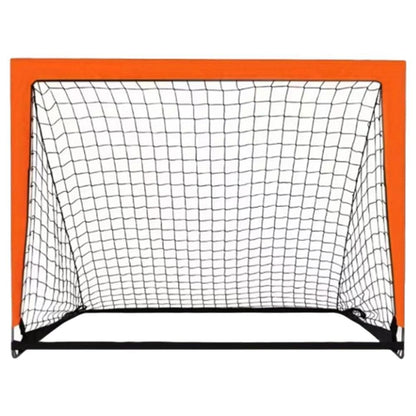 Portable Soccer Goal Net Quick Set-up Training Equipment for Backyard Soccer Orange