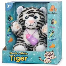 Interactive Tiger - Plush Feeding & Sleeping Simulation Toy