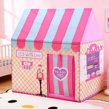 CARLA HOME Kids Ice Cream Bakery Play Tent Pink Pop Up Playhouse