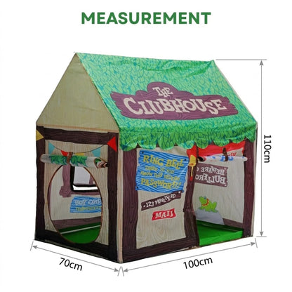 CARLA HOME Kids Clubhouse Play Tent Green