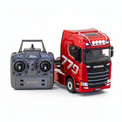Scania Licensed Remote Control Trailer Head Truck with Lights, Sounds & Steering Adjustment