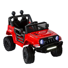 Jeep Inspired Remote Controlled Ride-on Electric Car (Red)