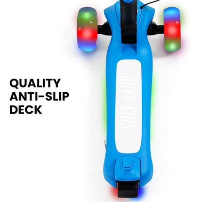 ROVO KIDS 3-Wheel Electric Scooter Blue