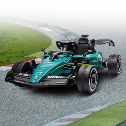 Kahuna Aston Martin Aramco F1 Licensed Electric Kids Ride On Race Car