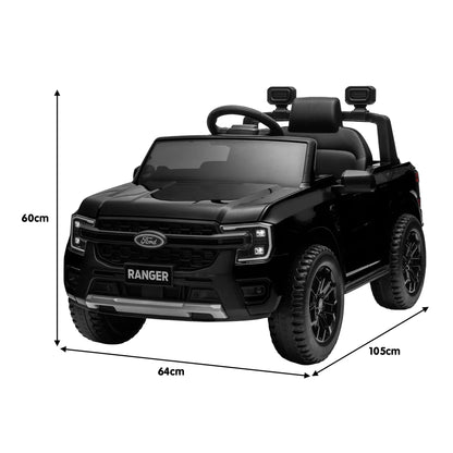 Kahuna Ford Ranger Electric Kids Ride On Car - Black