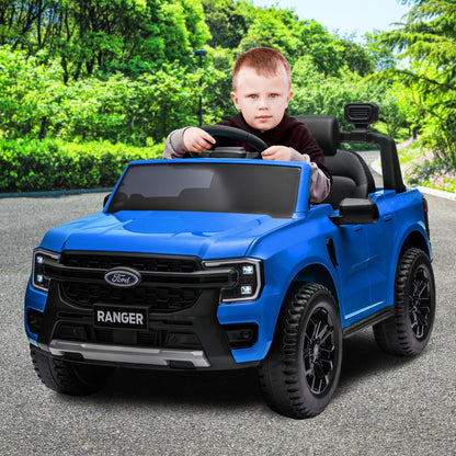 Kahuna Ford Ranger Electric Kids Ride On Car in Blue