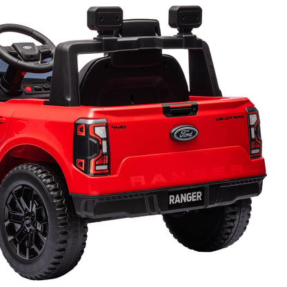Kahuna Ford Ranger Electric Kids Ride On Car in Red