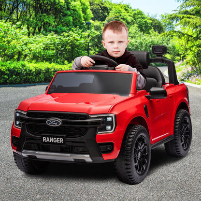 Kahuna Ford Ranger Electric Kids Ride On Car in Red