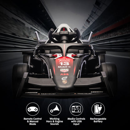 Kahuna Porsche Formula E Kids Electric Ride-on Car With Remote Control