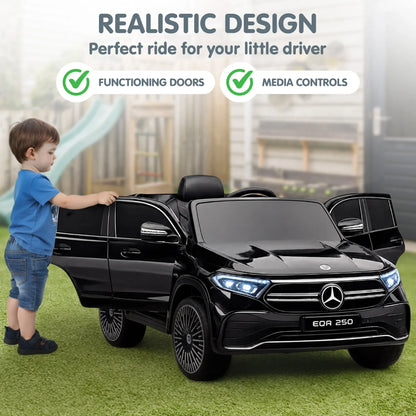 Kahuna Mercedes-Benz EQA 250 Kids 12V Electric Ride-On Car with Parental Remote Control