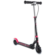 Globber Flow Element Junior Lights - Black/Pink