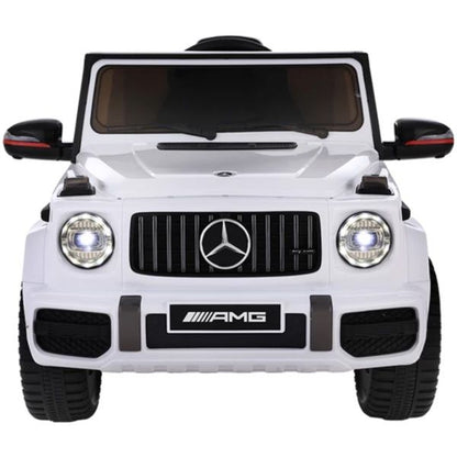 Mercedes-Benz Kids Ride On Car Electric AMG G63 Licensed Remote Cars 12V White